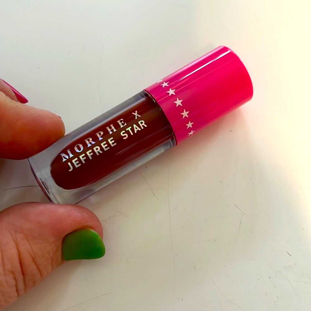 Morphee X by Jeffree Star.  Unicorn Blood Velour Lip Color. Trial size, .07fl Oz